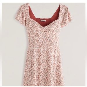 Abercrombie & Fitch A&F Knot Front Mini Dress